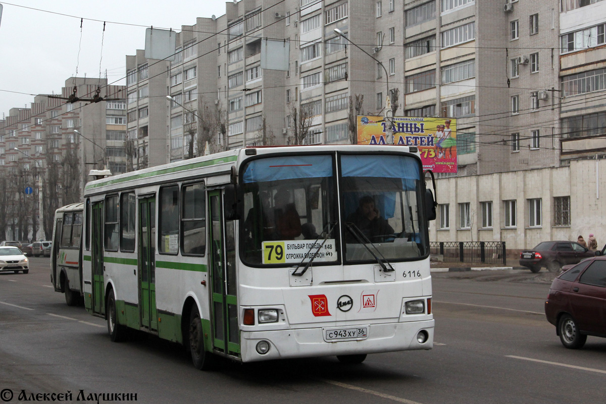 Воронежская область, ЛиАЗ-5256.25 № С 943 ХУ 36