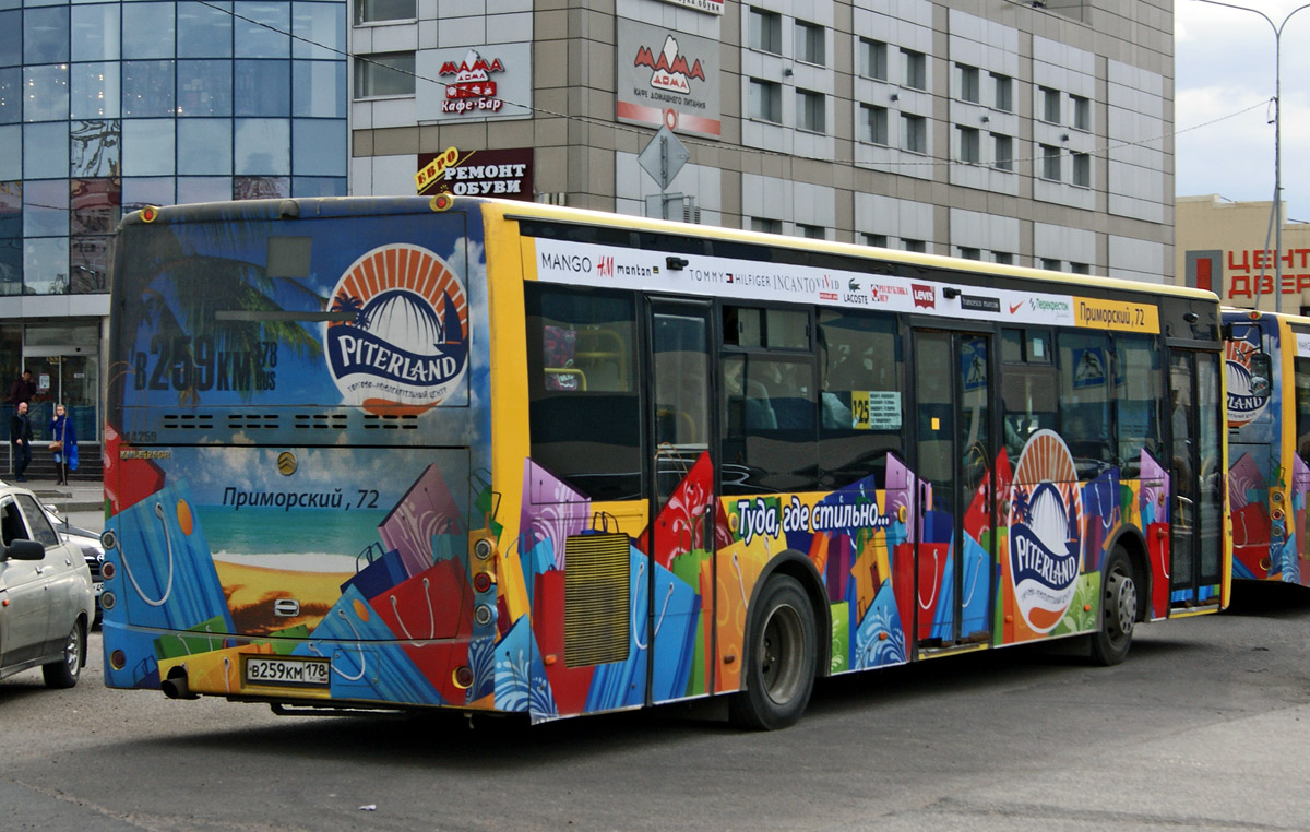 Санкт-Петербург, Golden Dragon XML6125CR № В 259 КМ 178