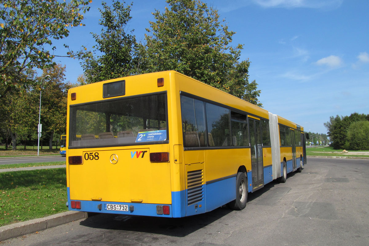 Литва, Mercedes-Benz O405GN № 058