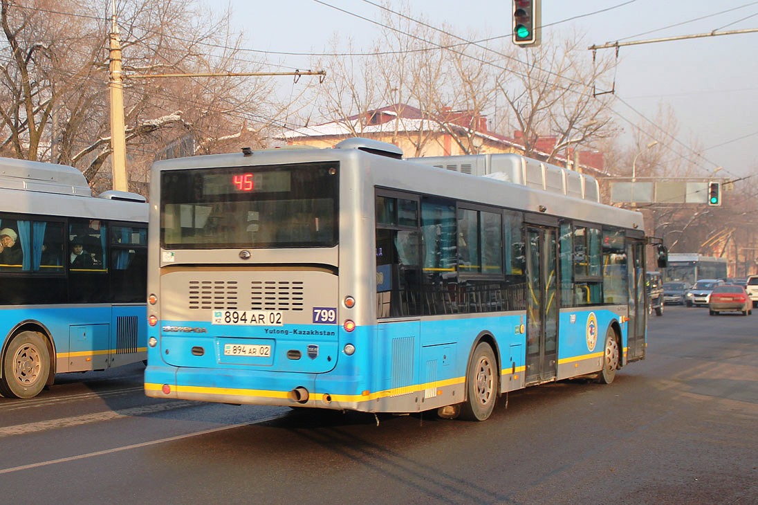 Алматы, Yutong ZK6118HGA № 799