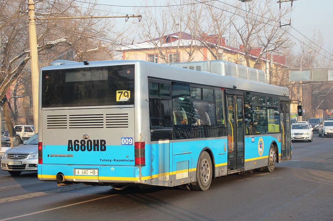 Алматы, Yutong ZK6120HGM № 009