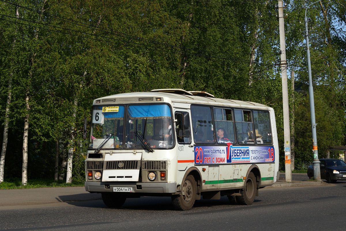 Архангельская область, ПАЗ-32054 № 4207