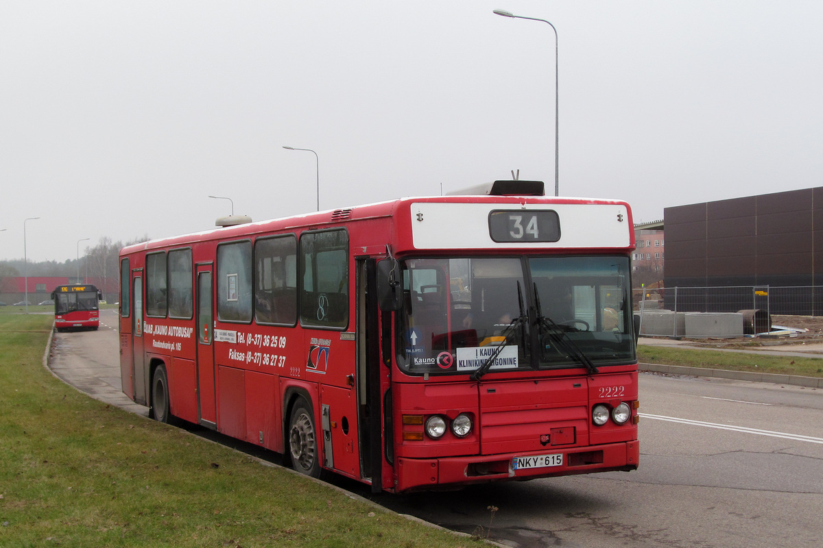 Литва, Scania CN112CLB № 222