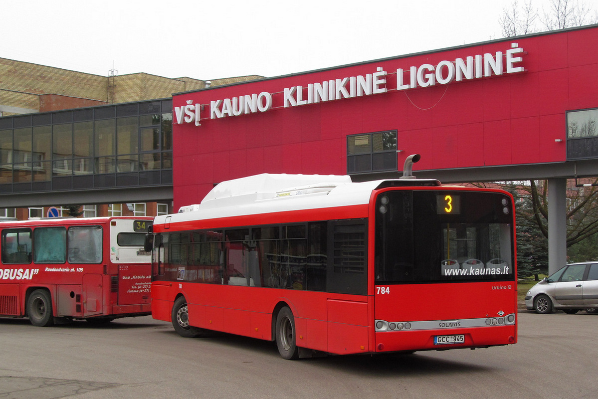 Литва, Solaris Urbino III 12 CNG № 784