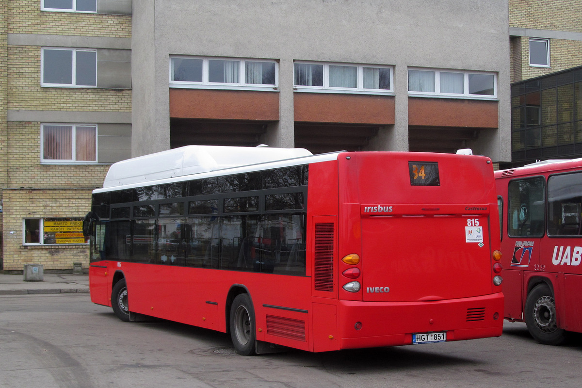 Литва, Castrosua CS.40 City Versus GNC 12 № 815