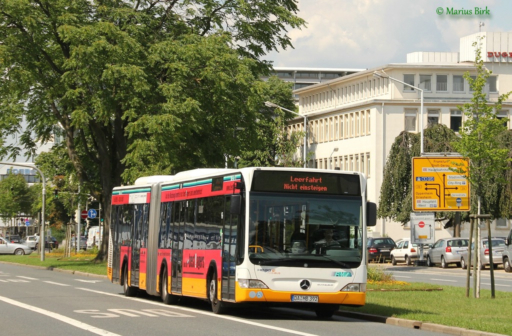 Гессен, Mercedes-Benz O530G Citaro facelift G № 392