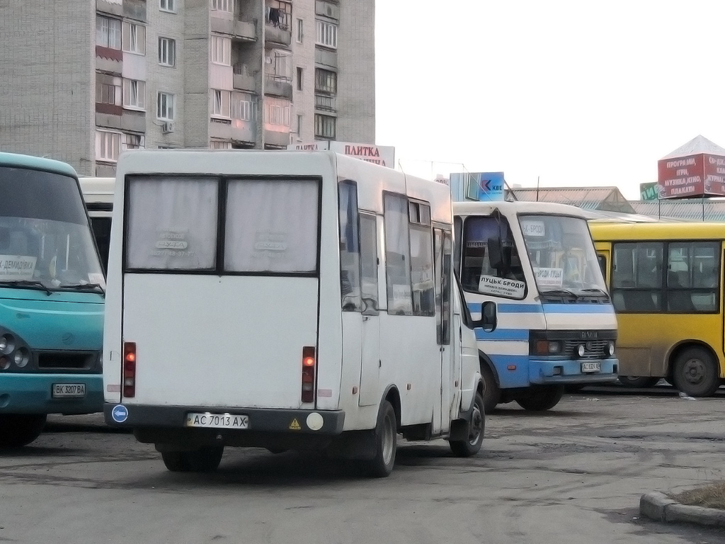 Волынская область, Рута 20 № AC 7013 AX