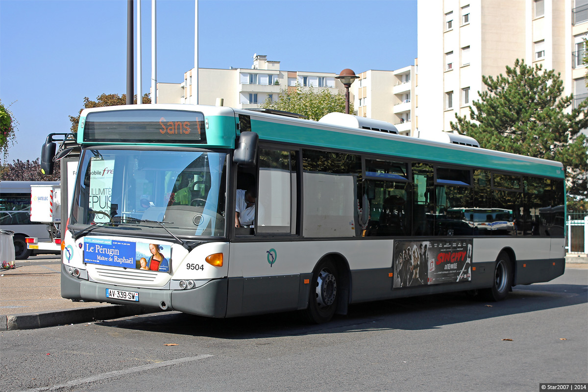 Франция, Scania OmniCity II № 9504