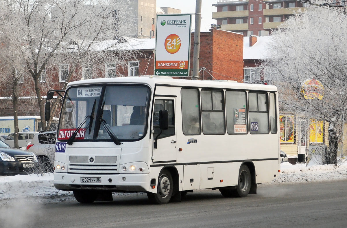 Омская область, ПАЗ-320302-08 № 698