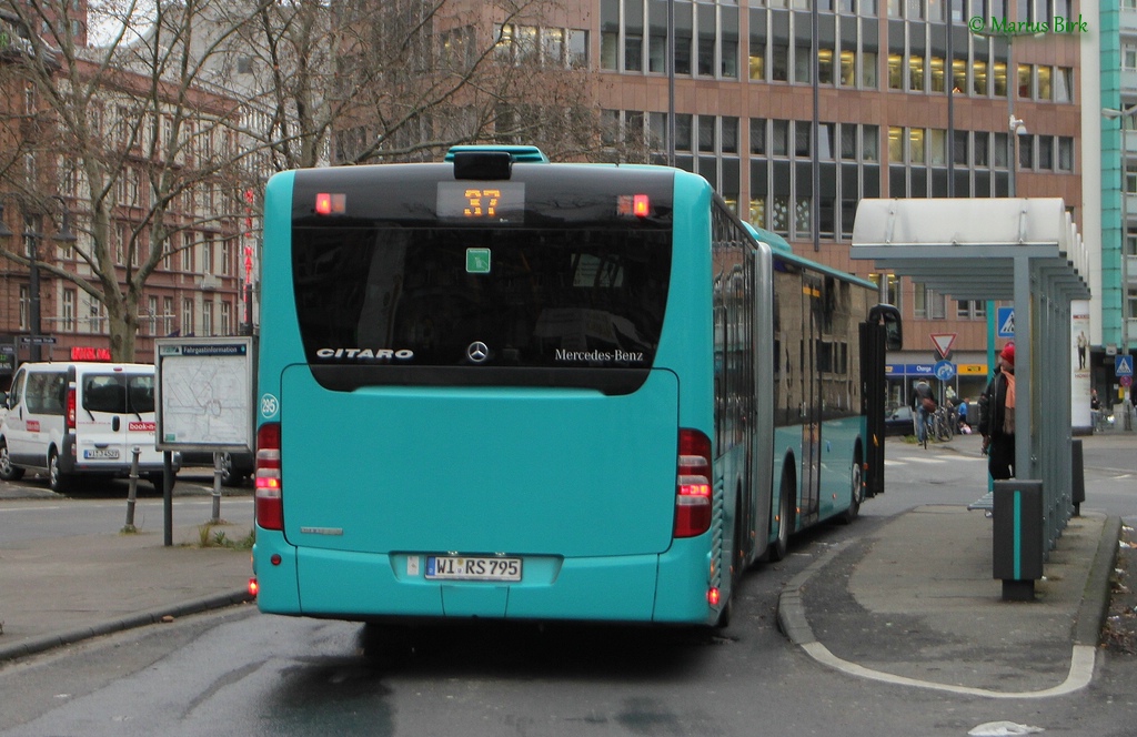 Гессен, Mercedes-Benz O530G Citaro facelift G № 295