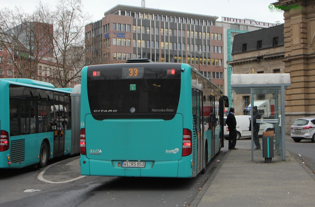 Гессен, Mercedes-Benz O530 Citaro facelift № 253