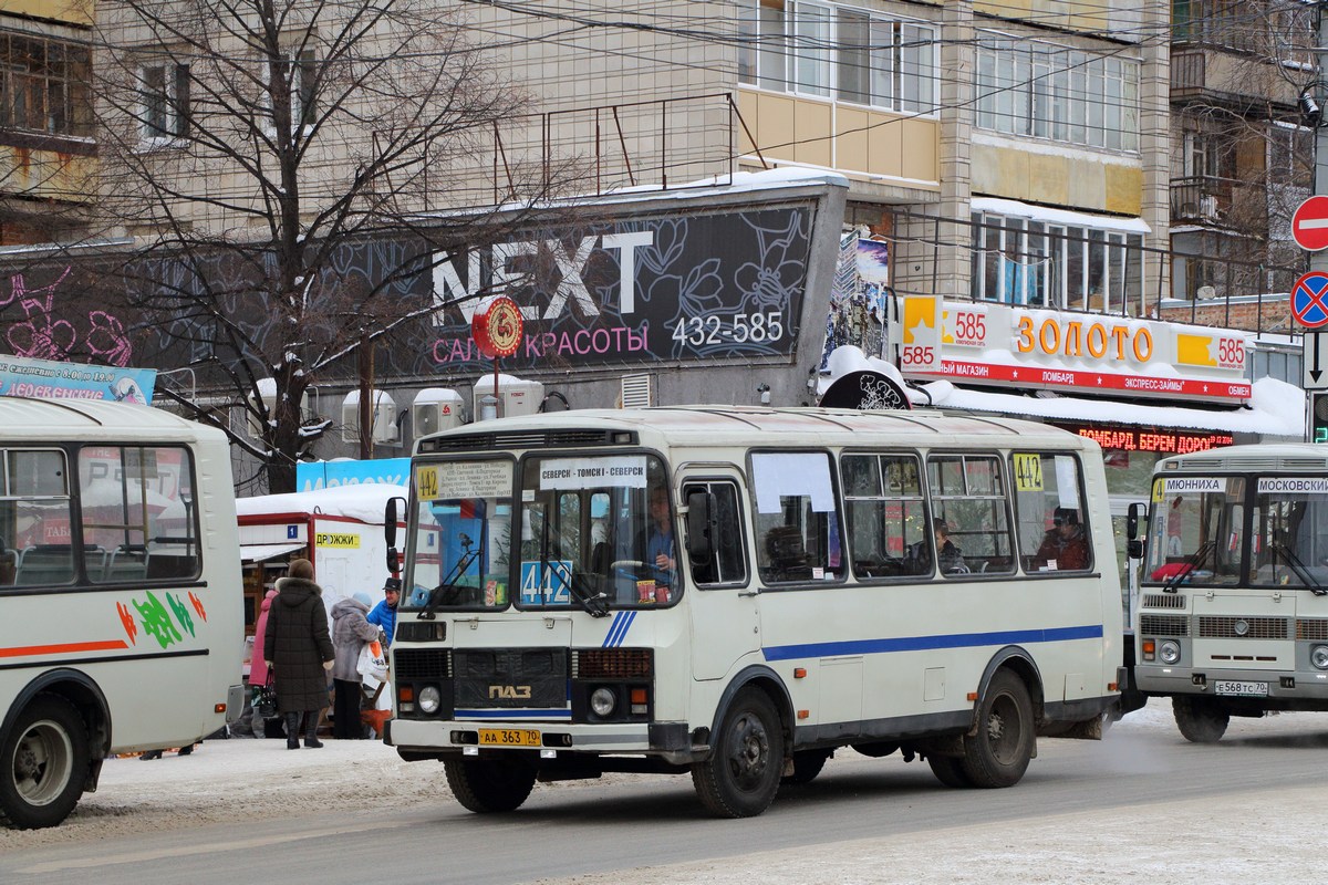 Томская область, ПАЗ-32054 № АА 363 70