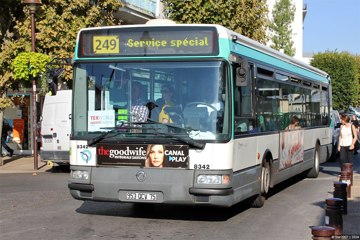 Франция, Irisbus Agora Line № 8342