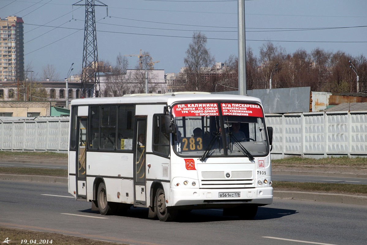 Санкт-Петербург, ПАЗ-320402-05 № n935