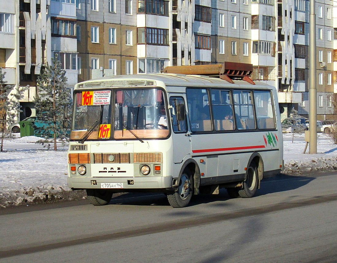Кемераўская вобласць-Кузбас, ПАЗ-32054 № 721