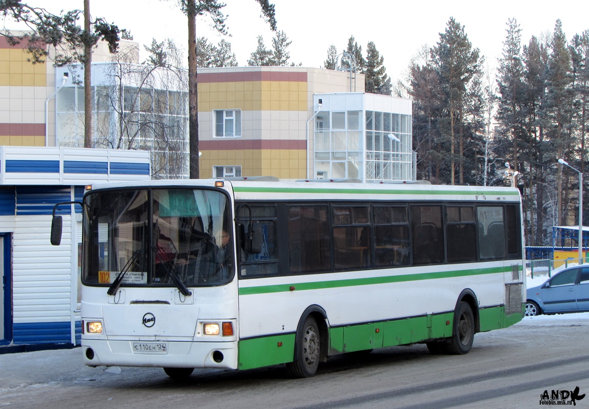 Krasnoyarsk region, LiAZ-5256.53 # С 110 ЕН 124