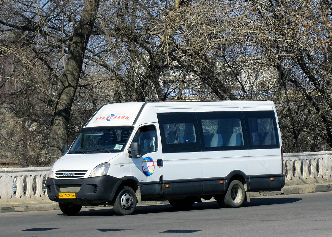 Nizhegorodskaya region, Rosvan-3265 (IVECO Daily 50С15) Nr. АУ 402 52