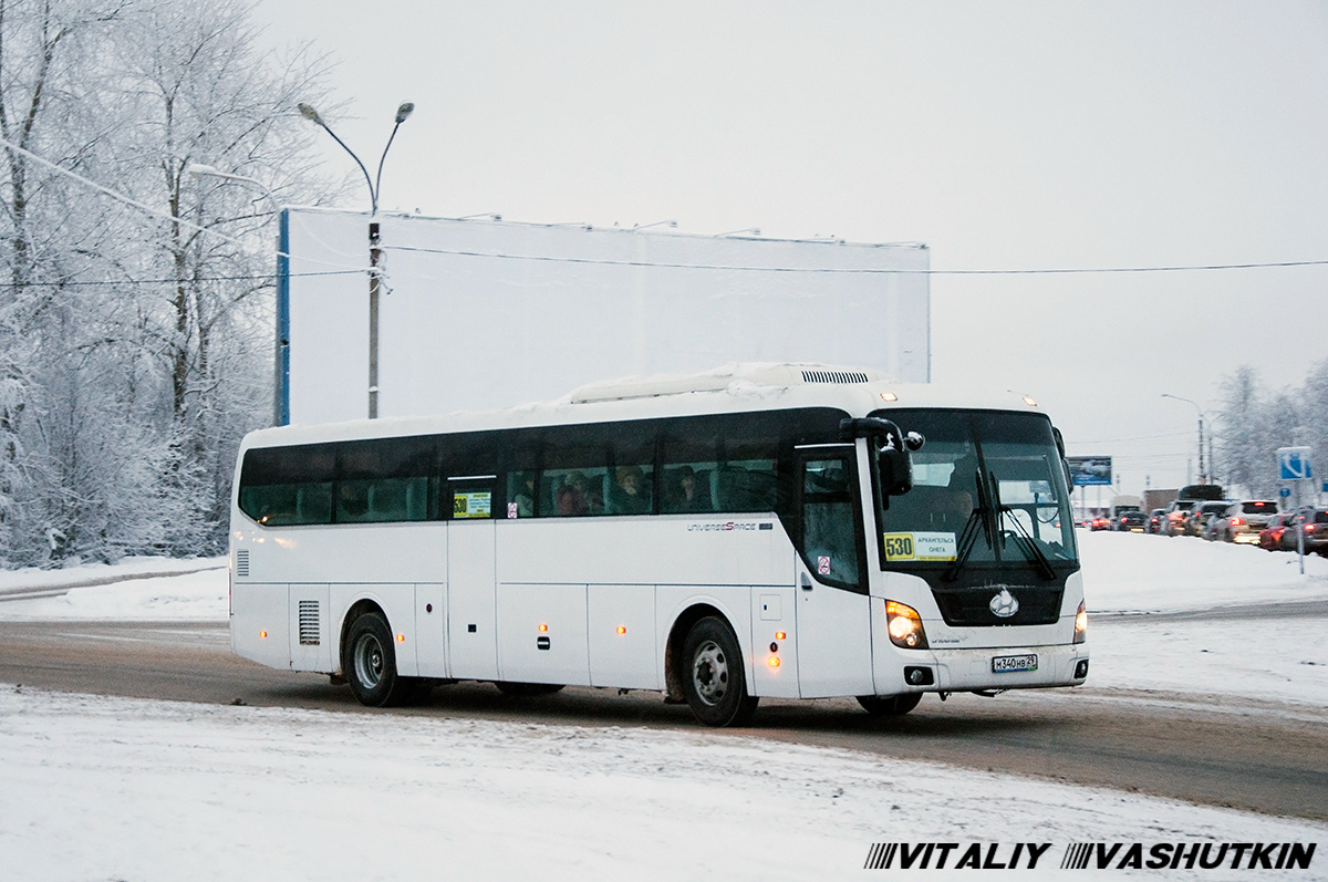 Архангельская область, Hyundai Universe Space Luxury № М 340 НВ 29