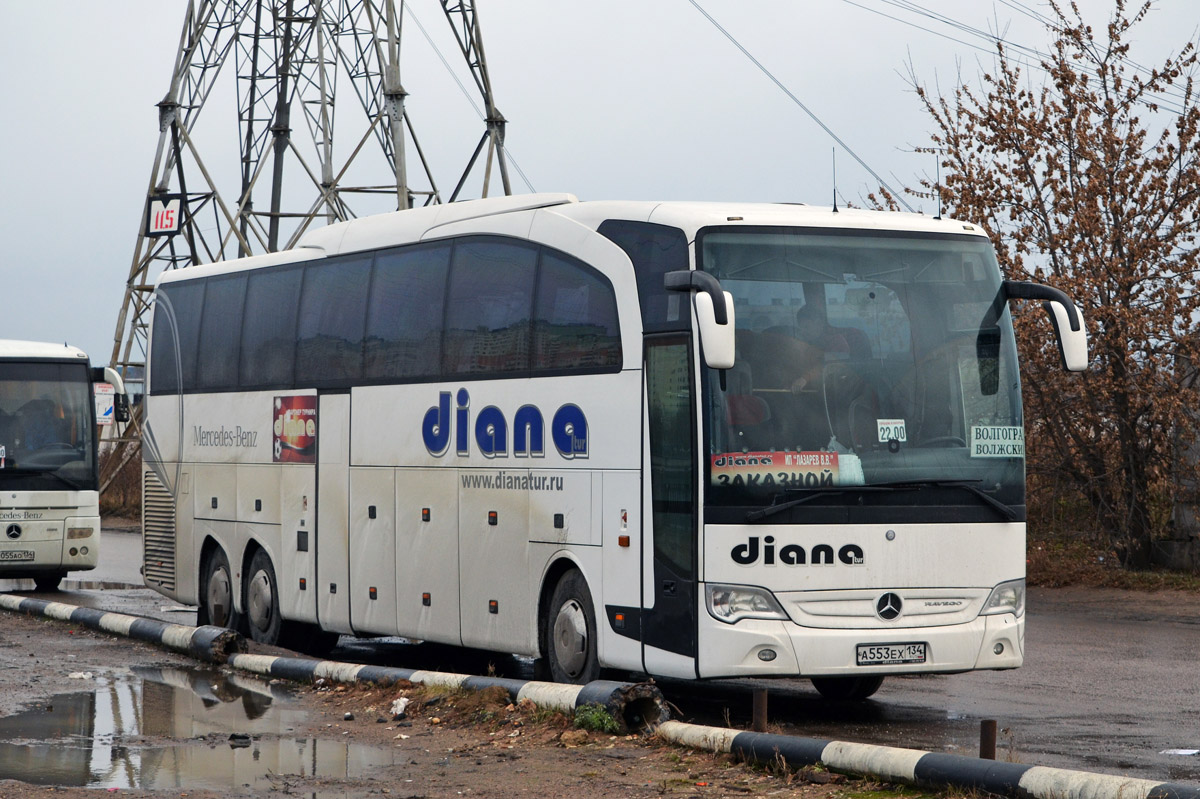 Волгоградская область, Mercedes-Benz Travego II L SHD 17SHD № А 553 ЕХ 134