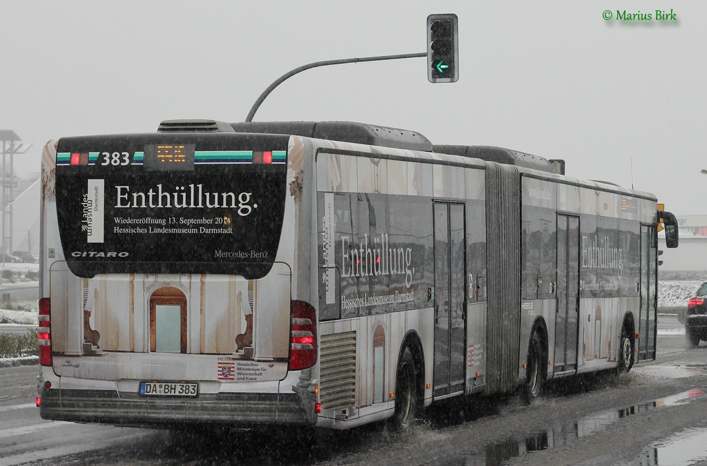 Гессен, Mercedes-Benz O530G Citaro facelift G № 383