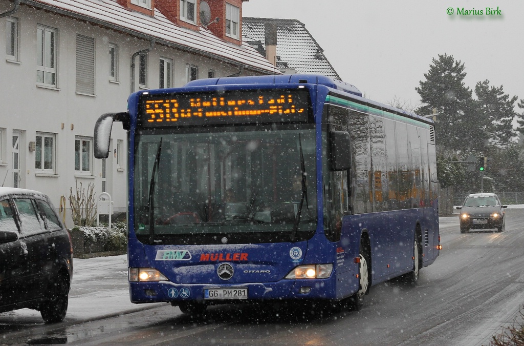 Гессен, Mercedes-Benz O530 Citaro facelift № GG-PM 281