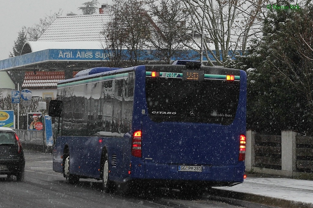 Гессен, Mercedes-Benz O530 Citaro facelift № GG-PM 281