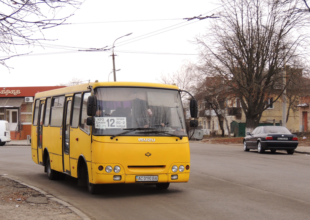 Волынская область, Богдан А09202 № AC 0190 BA