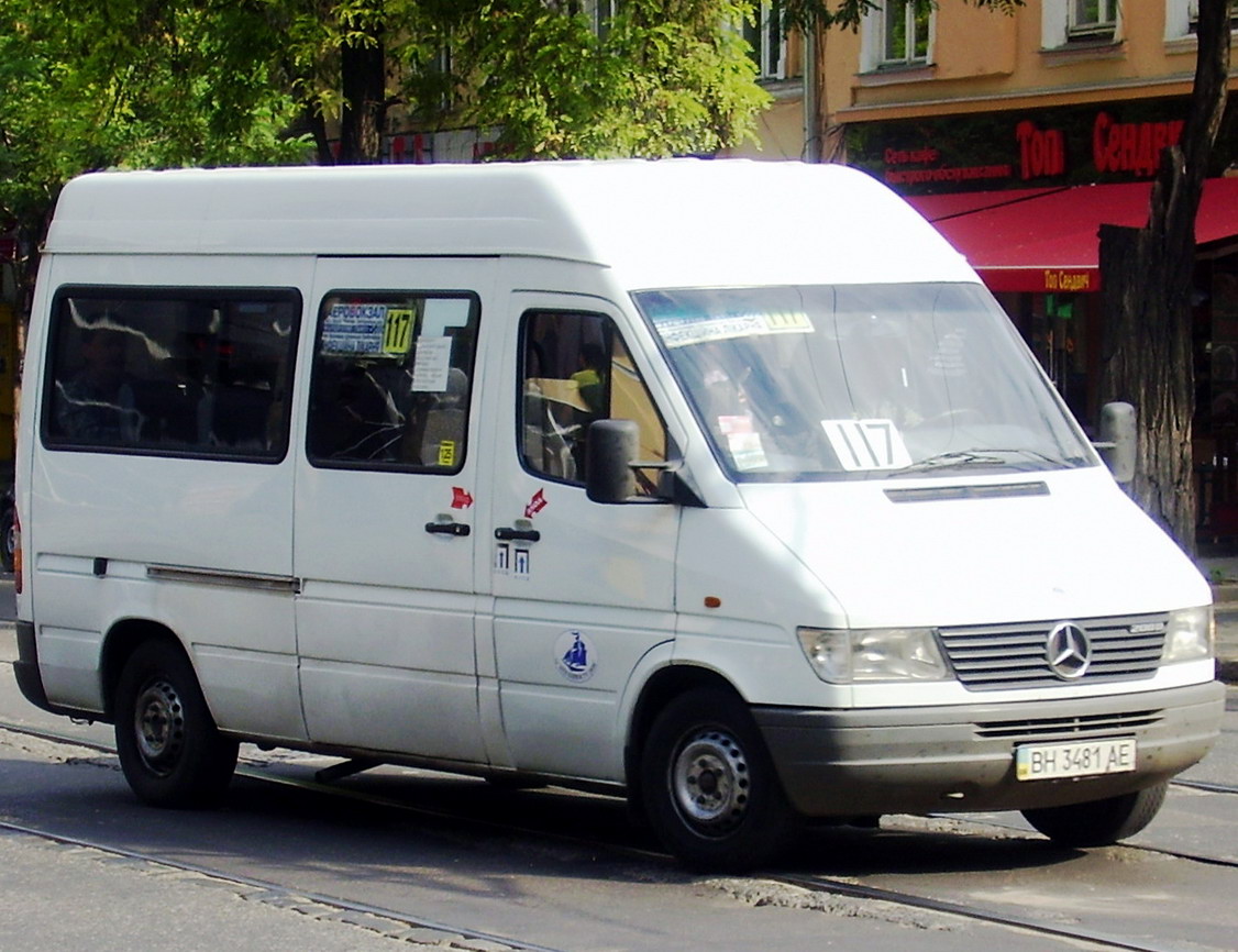 Одесская область, Mercedes-Benz Sprinter W901/W902 208D № 208