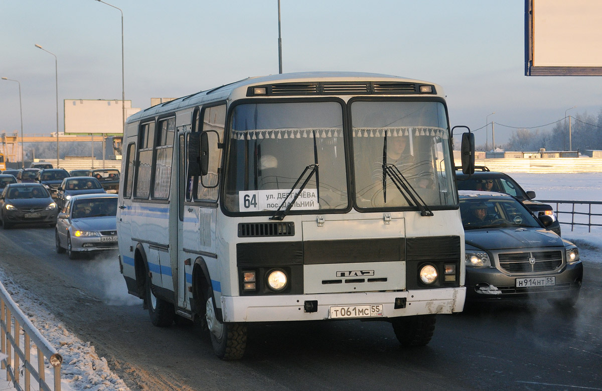 Омская область, ПАЗ-32053 № 705