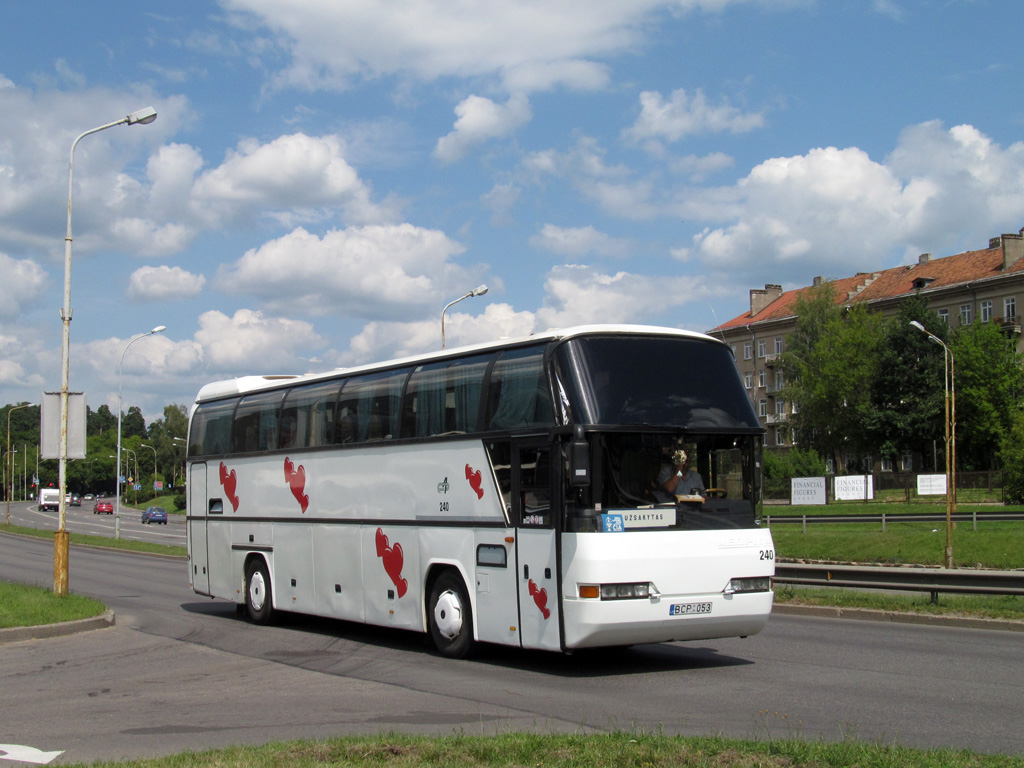 Литва, Neoplan N116H Cityliner № 240; Литва — Праздник песни 2014