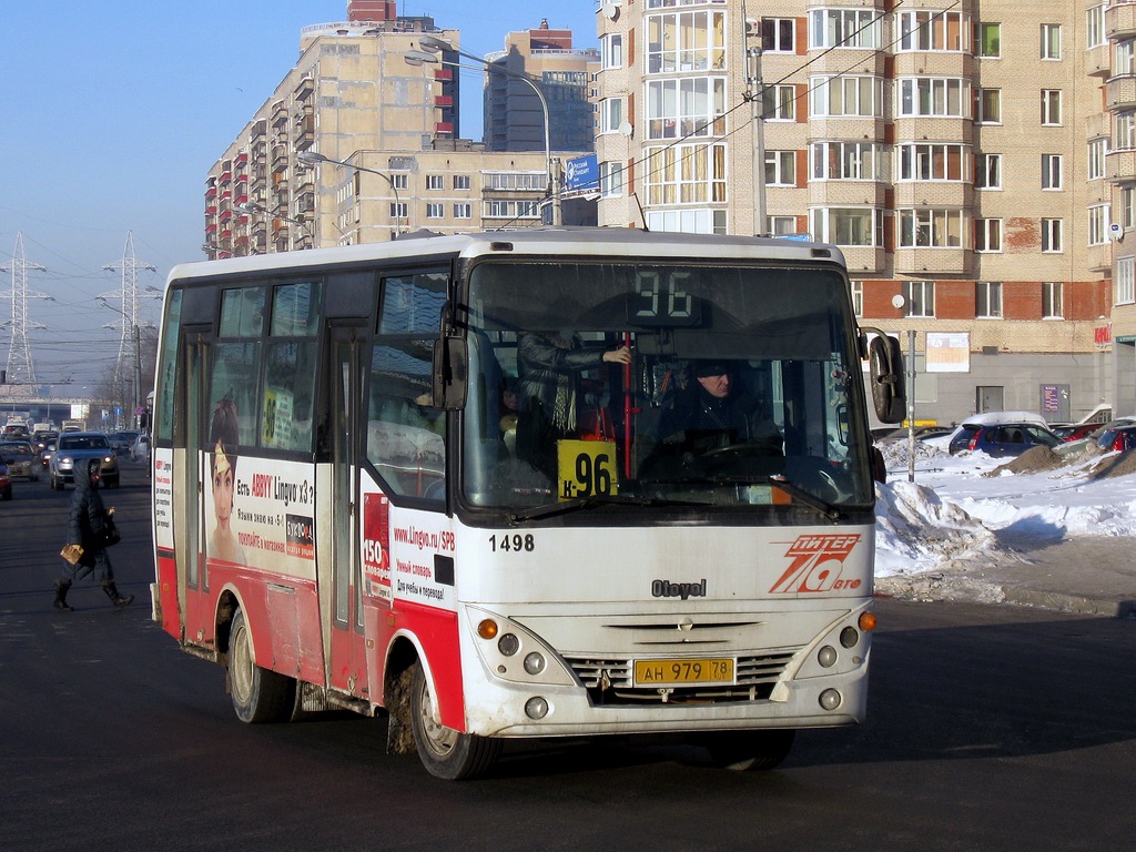 Санкт-Петербург, Otoyol M29 City II № 1498