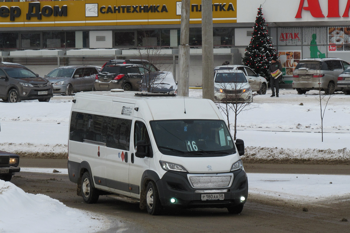 Пензенская область, Нижегородец-2227SK (Peugeot Boxer) № Р 180 АА 58