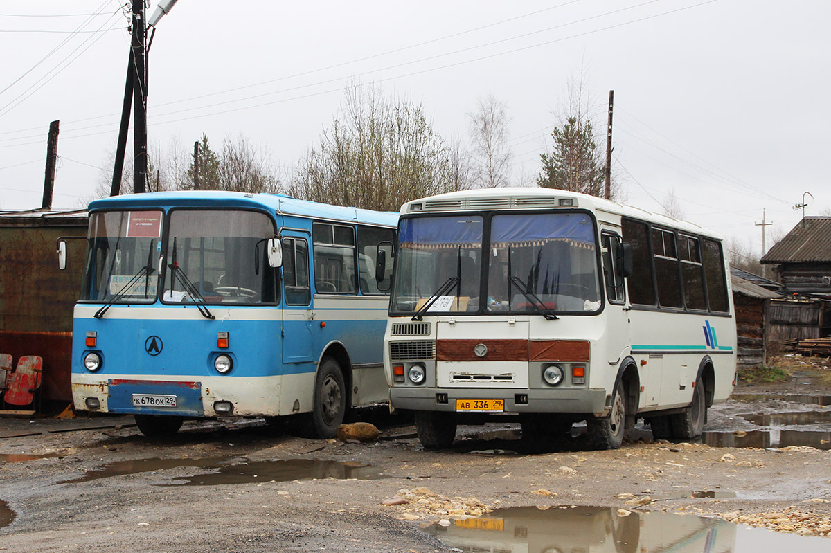 Архангельская область, ПАЗ-32053 № АВ 336 29