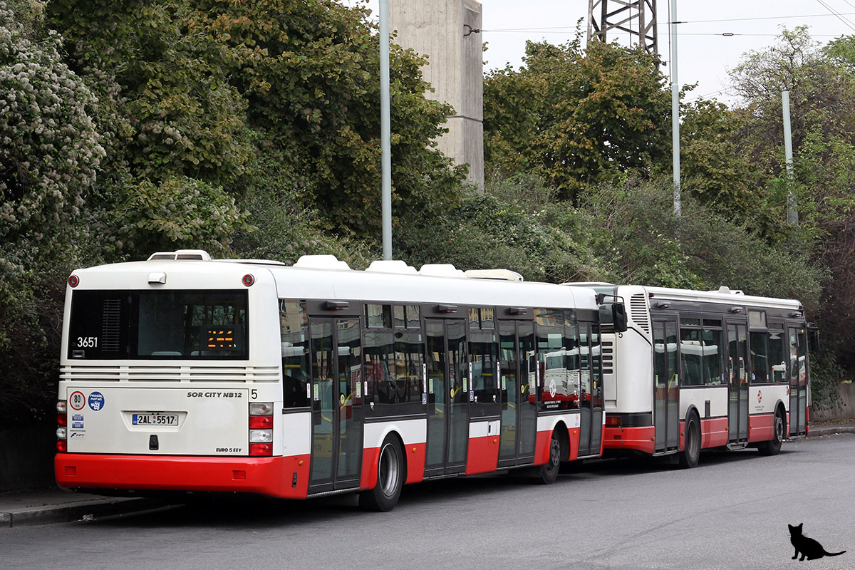 Чехия, SOR NB 12 № 3651