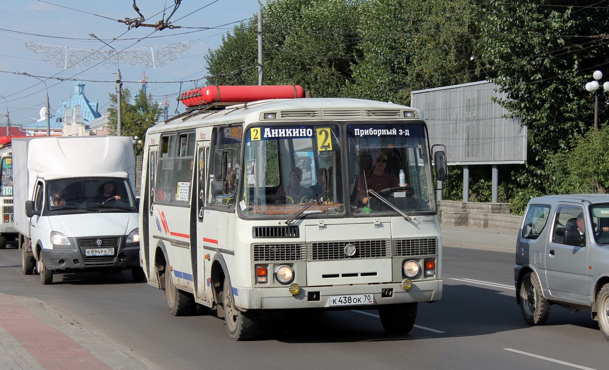 Томская область, ПАЗ-32054 № К 438 ОК 70