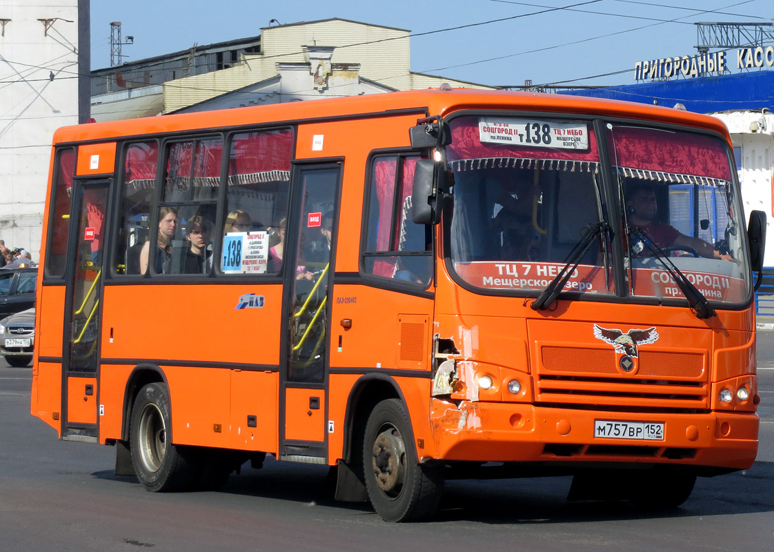 Nizhegorodskaya region, PAZ-320402-05 č. М 757 ВР 152