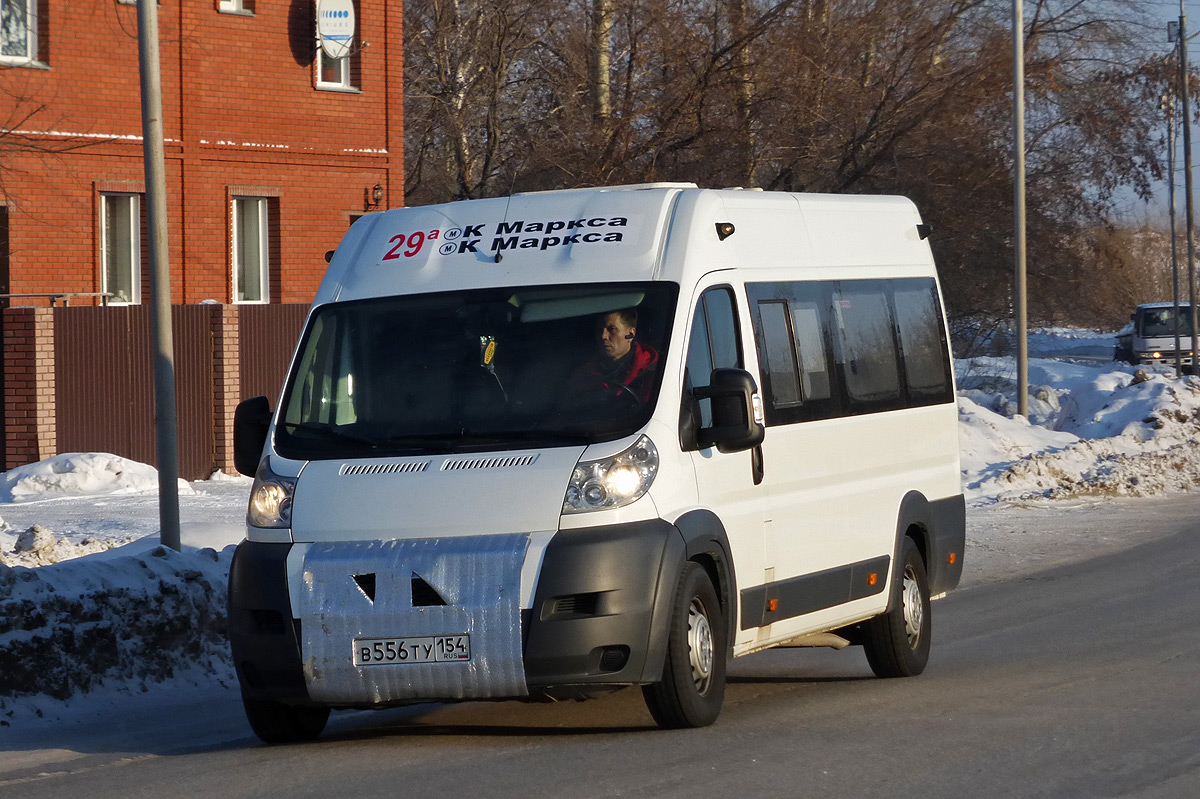 Новосибирская область, Нижегородец-2227SK (Peugeot Boxer) № В 556 ТУ 154