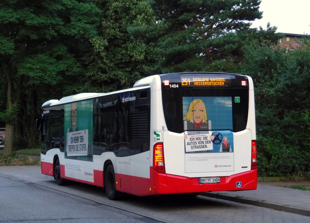 Гамбург, Mercedes-Benz Citaro C2 № 1404