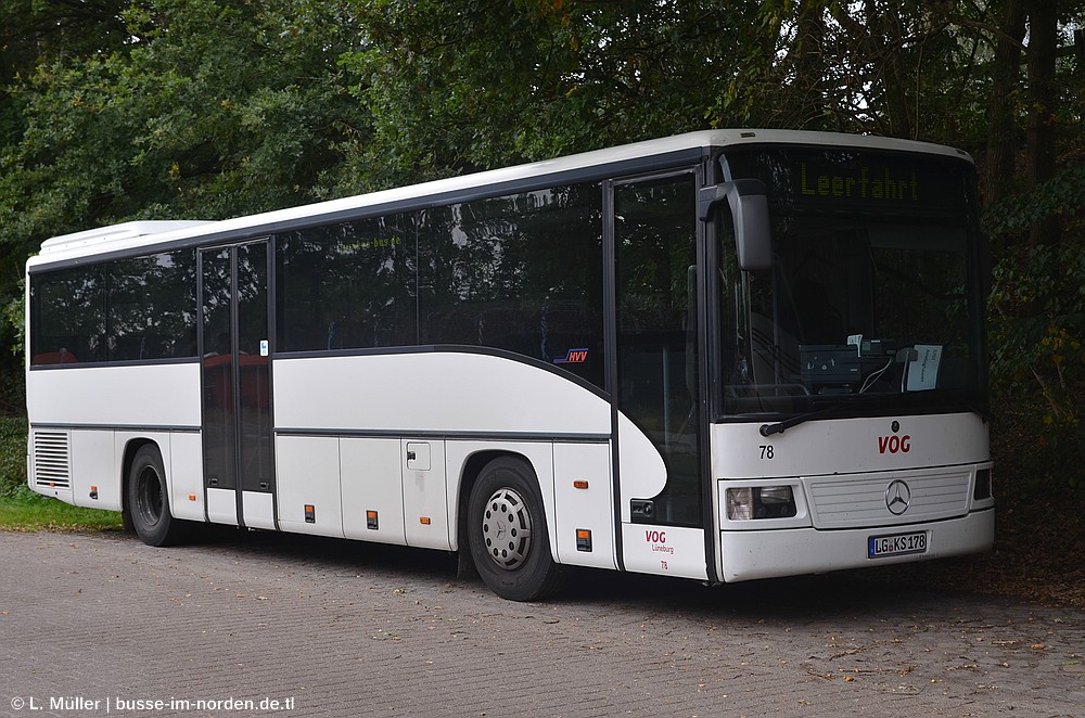 Нижняя Саксония, Mercedes-Benz O550 Integro № 78