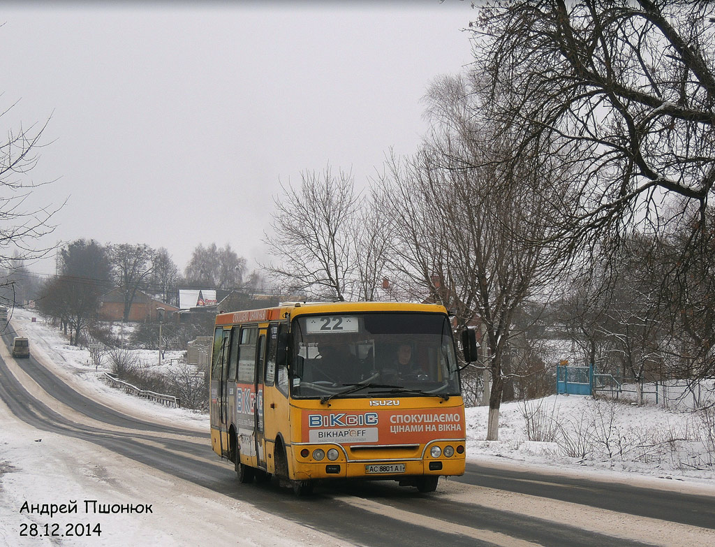 Волынская область, Богдан А09202 № AC 8801 AI