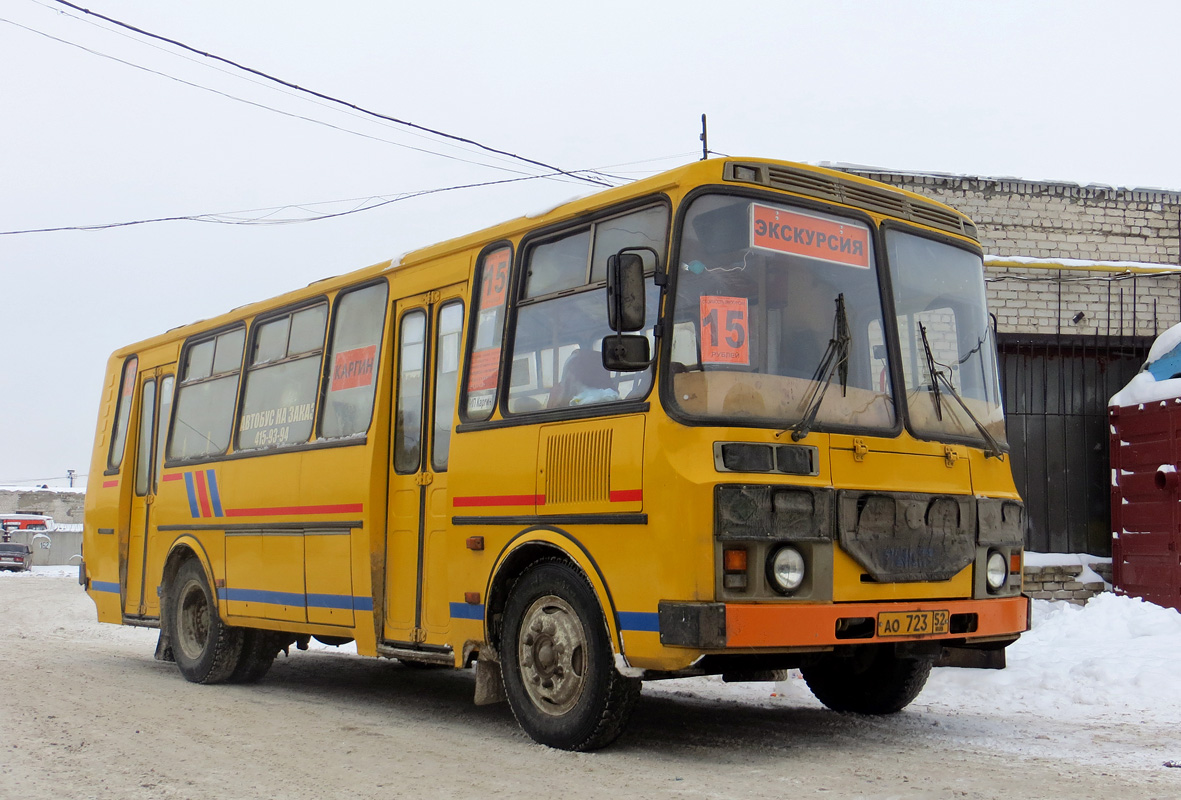 Нижегородская область, ПАЗ-4234 № АО 723 52