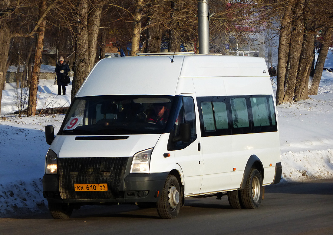 Новосибирская область, ПАЗ-3030 (Ford Transit) № КХ 610 54