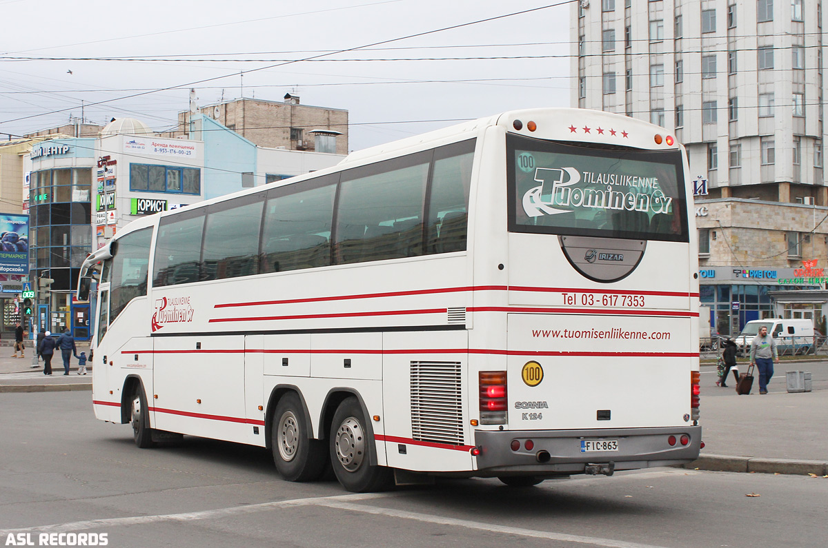 Финляндия, Irizar Century II 12,8.37 № FIC-863