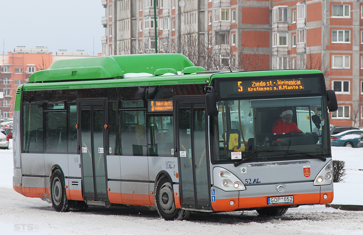 Литва, Irisbus Citelis 12M CNG № 52