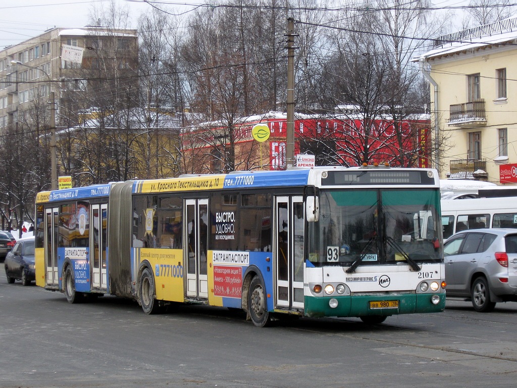 Санкт-Петербург, ЛиАЗ-6213.20 № 2107