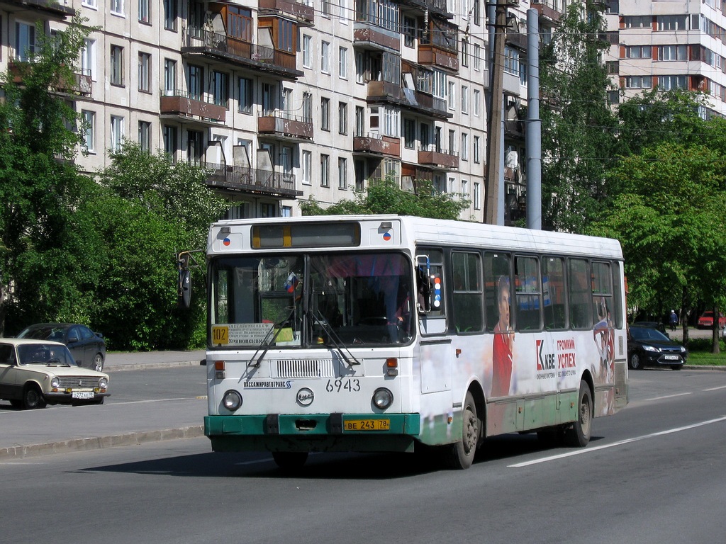 Санкт-Петербург, ЛиАЗ-5256.25 № 6943