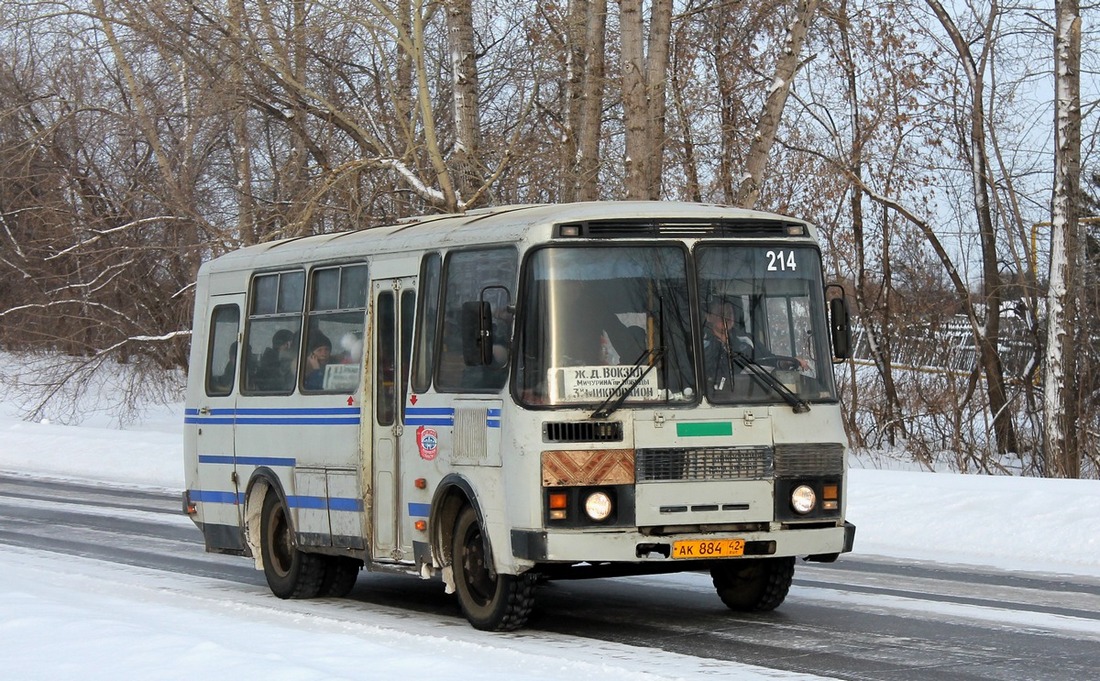 Кемеровская область - Кузбасс, ПАЗ-32053 № 214