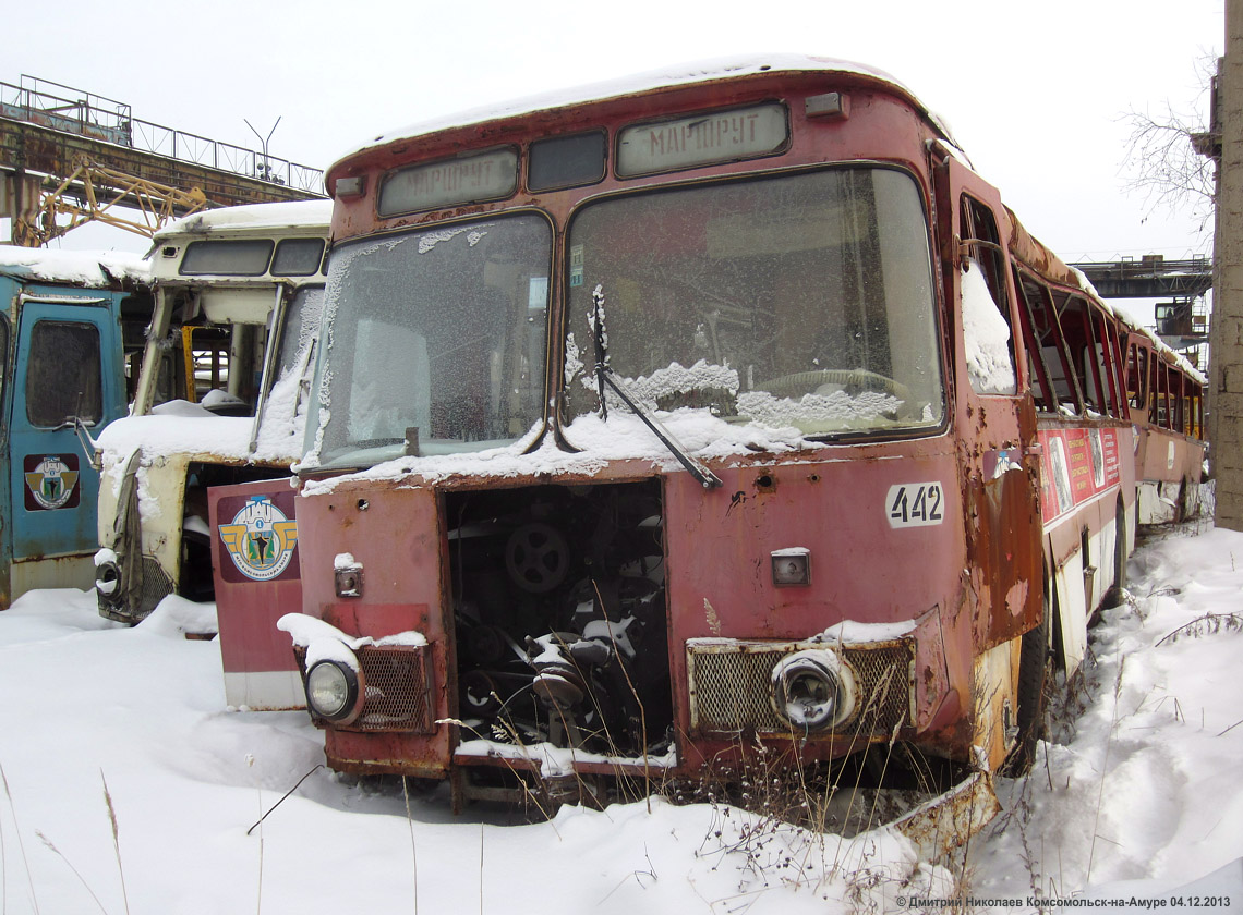 Хабаровский край, ЛиАЗ-677М № 442