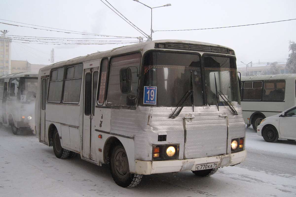 Саха (Якутия), ПАЗ-32051-110 № С 770 КА 14