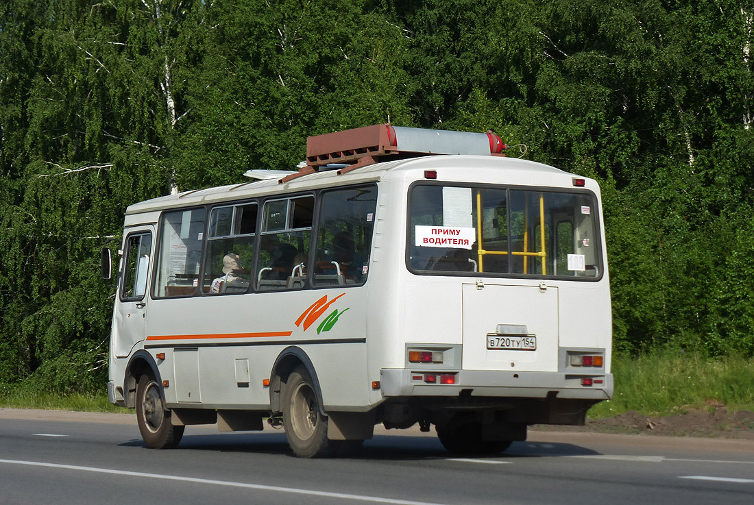 Новосибирская область, ПАЗ-32054 № В 720 ТУ 154